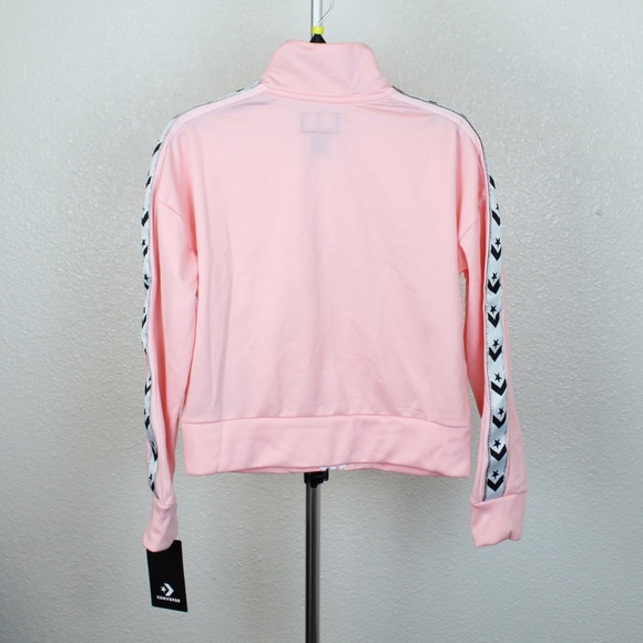 NWT Converse Pink Track Jacket - Picture 3 of 4
